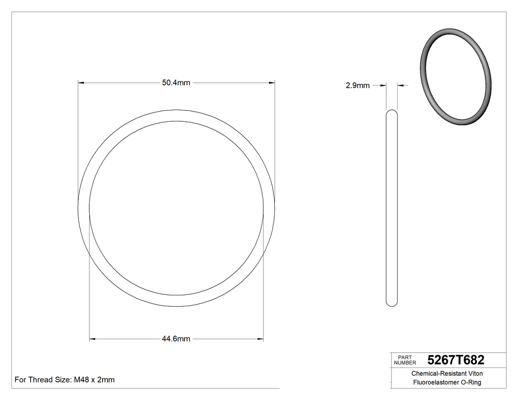 Technical drawing - 5267T681